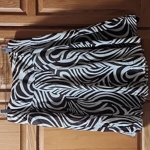 Cato Cream and Brown Lined Garment